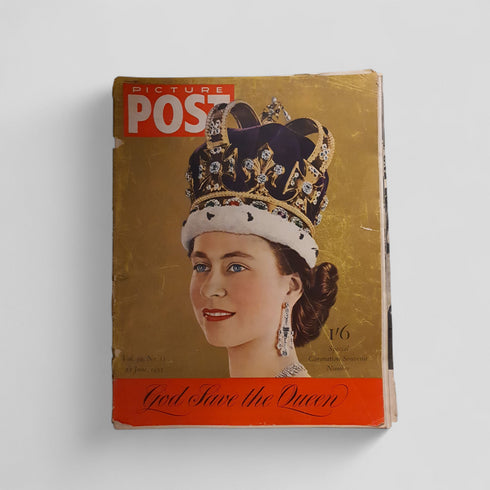 Picture Post God Save the Queen Coronation 1953